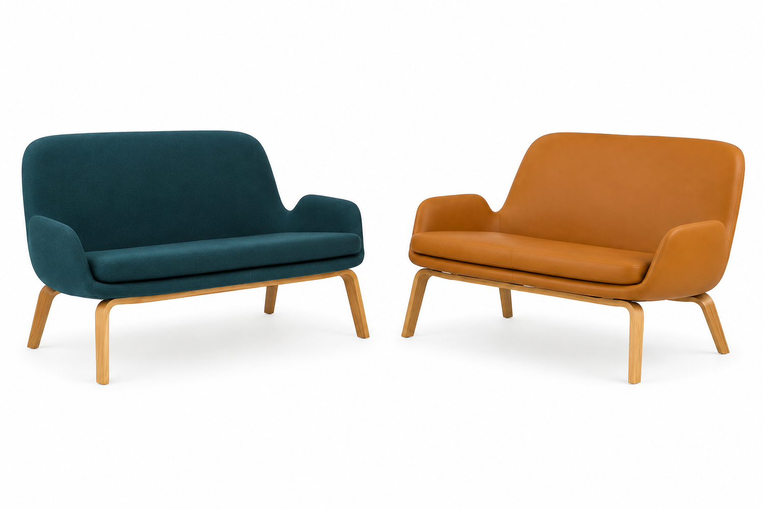 2er_Sitzsofa_Era_mit Holzgestell_von_Normann_Copenhagen